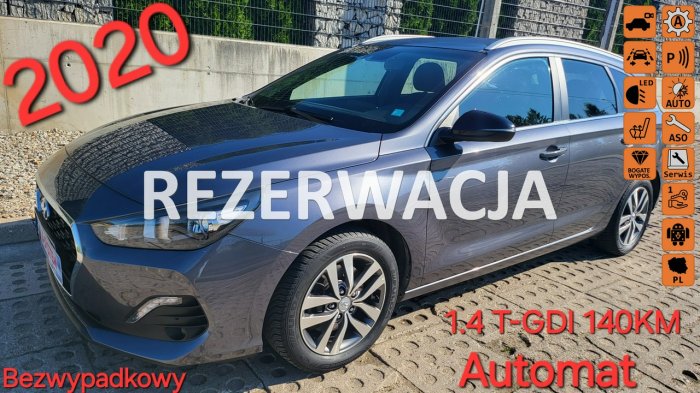 Hyundai i30 2020 Tylko Salon Polska 1Właściciel GWARANCJA BEZWYPADKOWY III (2017-)