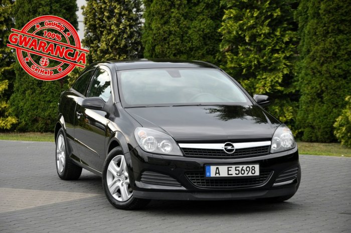Opel Astra 1.4i(90KM)*GTC*Czarna*Klimatronik*I Właściciel*Parktronik*Alu16"ASO H (2004-2014)