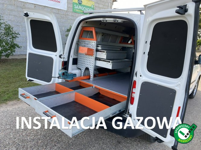 Volkswagen Caddy 2.0 EcoFuel MPI z Nową instalacją LPG  92 tys przebieg Warsztat imadło