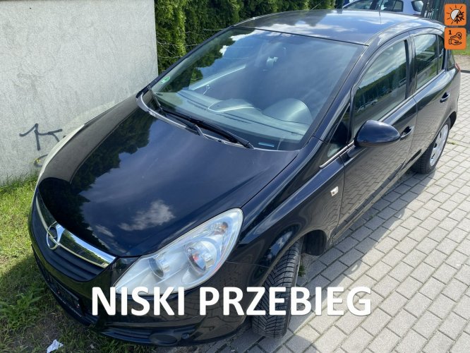 Opel Corsa 5d, benz, klimatyzacja sprawna, rozrząd bezobsł,opony wielosez, Isofix D (2006-2014)