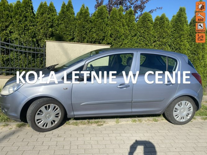Opel Corsa 5d, benzyna, klimatyzacja sprawna, rozrząd bezobsł, 2 kpl. kół, Isofix D (2006-2014)