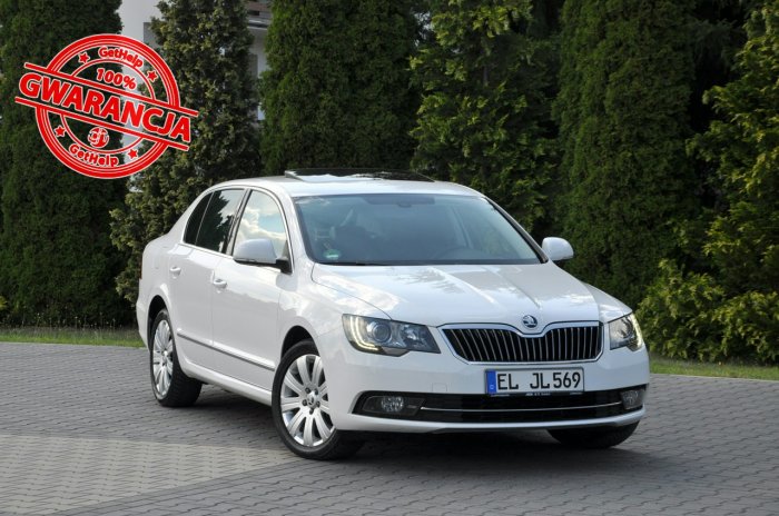 Škoda Superb 1.8T(160KM)*Lift*Xenon*Led*Navi*Skóry*El.Fotele*Szyber*F1*Alu17"ASO II (2008-2015)