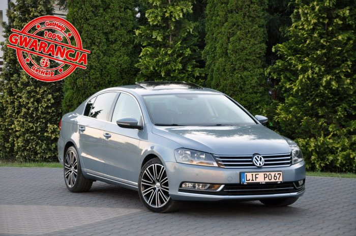 Volkswagen Passat 2.0TDI(140KM)*Exclusive*Brązowe Skóry*Navi*Kamera*El.Fotele*Alu18"ASO B7 (2010-2014)