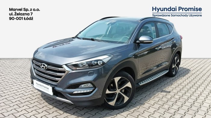 Hyundai Tucson 1.6 Pb 177 KM Automat AWD Wersja Premium Salon PL Serwisowany Panorama III (2015-2020)