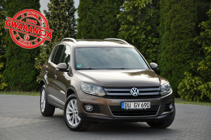 Volkswagen Tiguan 2.0TDI(140KM)*Lift*Duża Navi*Alcantara*Chrom*I Właściciel*Alu17"ASO VW I (2007-2016)