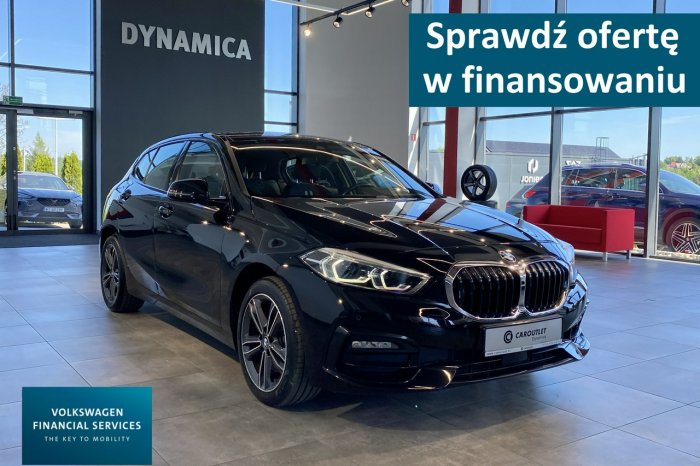 BMW 118 Sport Line 1.5 136KM automat 2020 r., salon PL, I wł., f-a VAT F40 (2019-)