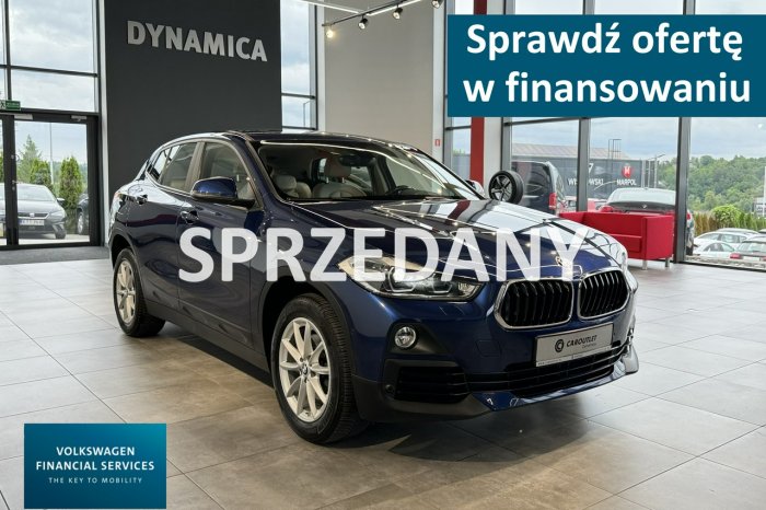 BMW X2 Advantage 2.0d 150KM automat 2018 r., salon PL, 12 m-cy gwarancji