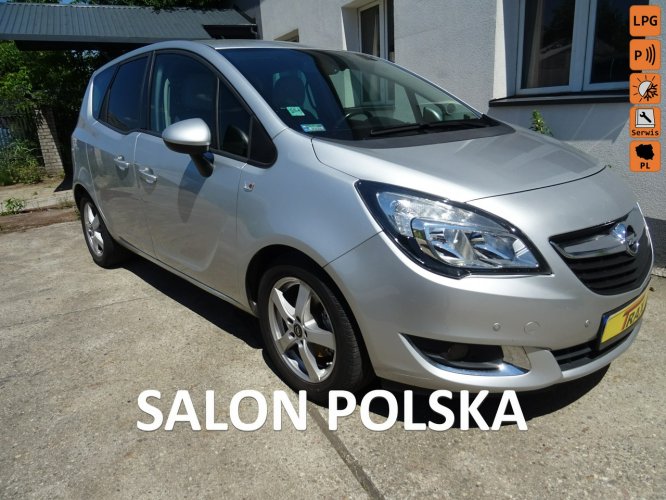 Opel Meriva ENJOY 1,4 T  120KM salon Polska , bezwypadkowy , LPG II (2010-)