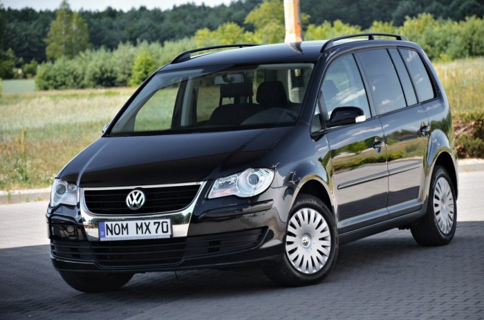 Volkswagen Touran 1,6 benzyna MPI 102KM GAZ Klima Lift Niemcy I (2003-2010)