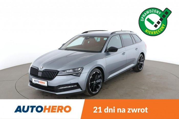 Škoda Superb FV23%, 4x4, DSG, full LED, skóra/alcantara, virtual cocpit, el. ogrzew III (2015-2023)