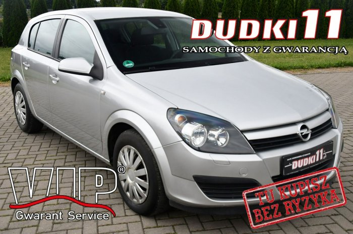Opel Astra 1,4benz DUDKI11 Serwis-Full,Klimatyzacja,El.szyby.Centralka,kredyt.OKA H (2004-2014)