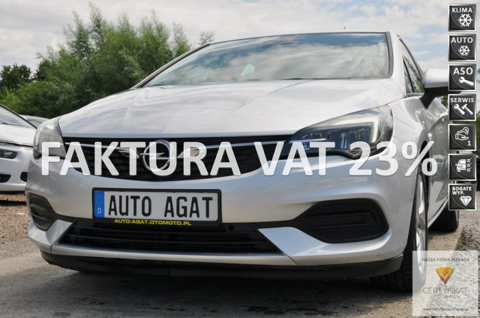Opel Astra 1.4*140KM*android*pół skóra*asystent pasa ruchu*bluetooth*full led* K (2015-2021)