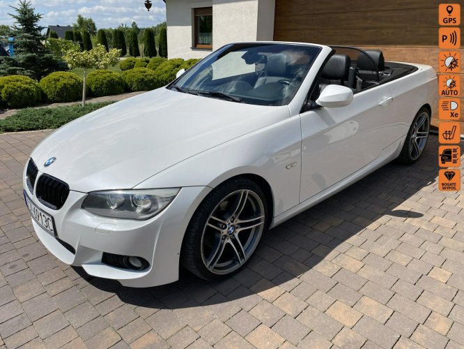 BMW 320 2.0 full opcja biała perła ledy bi xenon nawi alu 19 E90E91E92E93(2005-2012)
