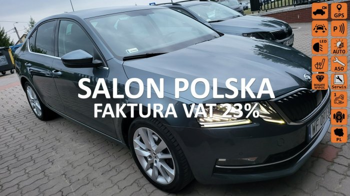 Škoda Octavia 2020 Tylko Salon Polska 1Właściciel  BEZWYPADKOWY Style III (2013-)