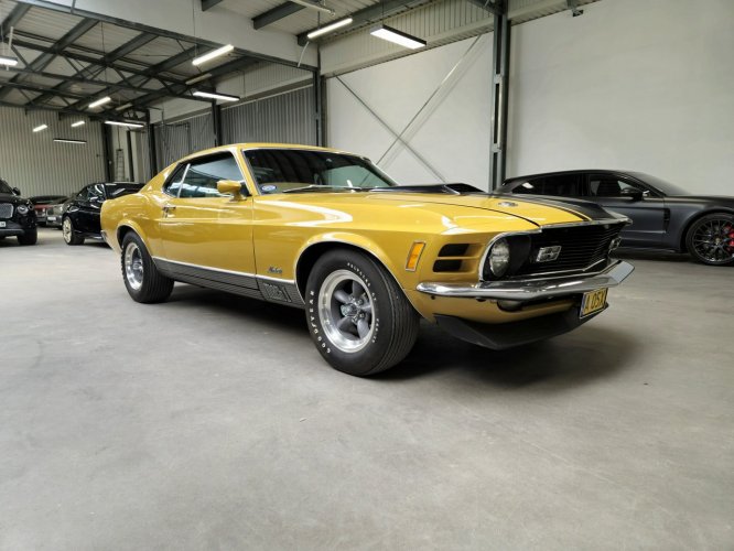Ford Mustang Mach 1 1970, silnik po remoncie, 5,8L, 300 KM,  pełna dokumentacja II (1969-1978)