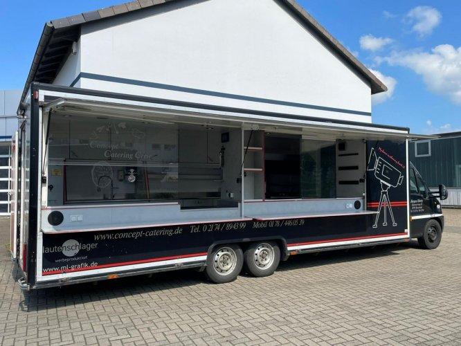 Fiat Ducato Autosklep Gastronomiczny Food Truck Foodtruck Sklep bar Borco