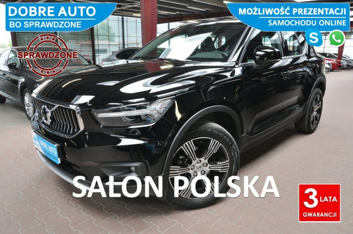 Volvo XC 40 1.5 163KM Inscription,El.klapa,Grzane Fotele/Kierown.Kamera,Navi,FV23%