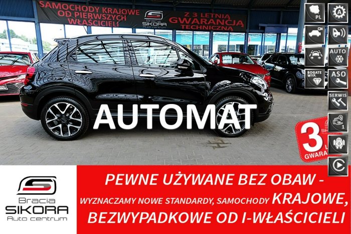 Fiat 500x AUTOMAT CROSS TYLKO 12tyś km 3Lata Gwarancja Iwł Kraj Bezwypad FV23%