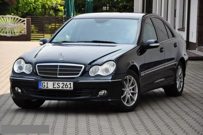 Mercedes C 250 2,5 Benz 204 KM Xenon Skóry Navi PDC Serwis z DE Super Stan !! W203 (2000-2007)