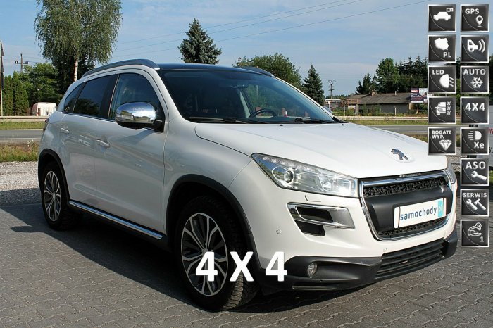 Peugeot 4008 Video Prezentacja*1,8Hdi*Allure*Panorama*Xenon*Led*Navi*4x4*Kamera Cof