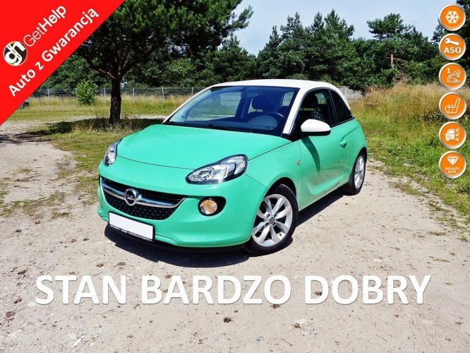 Opel Adam 1.4 16V GLAM*Klima*Elektryka*Alu*Radio Kolor*Dwukolorowy*Zadbany*ZOBAC