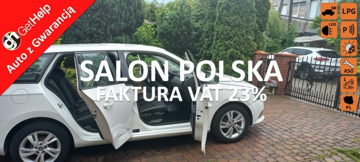 Škoda Fabia Salon PL Ledy Instalacja Gazowa 1.0 MPI+LPG F.VAT 23% Serwis ASO III (2014-)