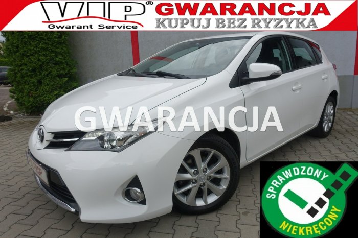 Toyota Auris 1,4D Navi Klimatronik Alu Ledy Bezwypadkowy VIP Gwarancja II (2012-)