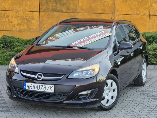 Opel Astra 2015r, 1.6B, Tylko 143tyś km, 100% Oryginał Lakier, Z Niemiec J (2009-2019)