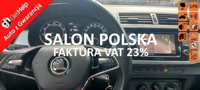 Škoda Fabia Kamera Cofania Kier.wielof. Instalacja Gazowa Landi Renzo 1.0 MPI+LPG III (2014-)