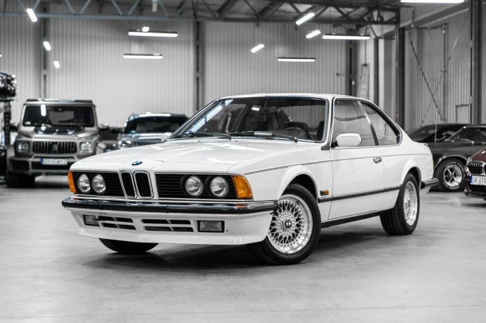BMW 635 E24 CSi 3.5l R6. Kolekcjonerska. Japonia. Stan fabryczny. Biały kruk. E24 (1976-1989)
