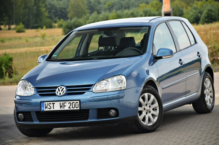 Volkswagen Golf 1,6 benzyna MPI 102KM  Klima Niemcy V (2003-2008)