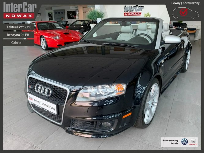 Audi RS4 4.2 420 km Quatrro Cabrio Manual Faktura VAT 23% B7 (2006-2008)