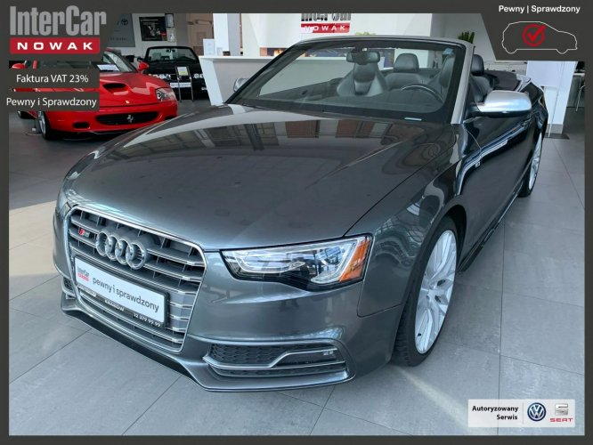 Audi S5 3.0 TFSI 333KM Cabrio quattro Faktura Vat23%