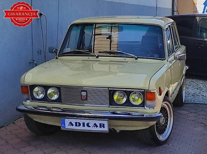 Fiat 125p wspomaganie, Centralny zamek, alu, Odrestaurowany, zarejestrowany