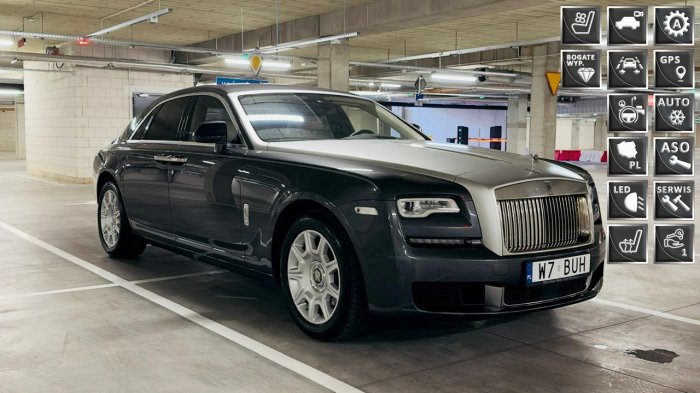 Rolls-Royce Ghost / Świeżo po serwisie w RR / I rej: 08.2020 / VAT 23% / STARLIGHT