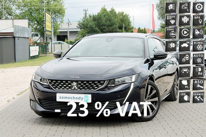 Peugeot 508 Video Prezentacja*GT-line#Benzyna225km*FullLed#Bezwypadkowy#Vat23% II (2018-)