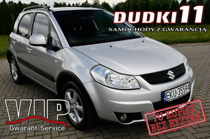 Suzuki SX4 1,6b DUDKI11 Klimatyzacja,El.Szyby.Centralka.kredyt.Zarej. w PL. I (2006-2013)