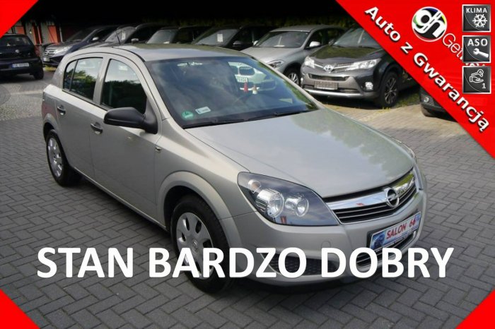 Opel Astra 1.4 klima Stan b.dobry bez rdzy bezwypadkowy Gwarancja 12mc rejestr PL H (2004-2014)