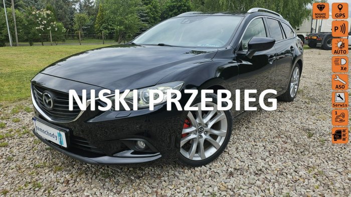 Mazda 6 serwis ASO do końca//śliczna perełka // navi // III (2012-)