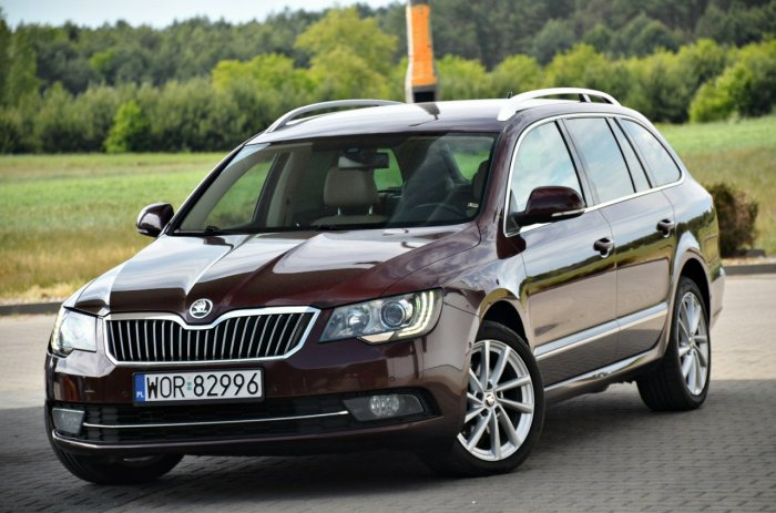 Škoda Superb 2,0TDI 170KM Full opcja LED Skóry DSG Bixenon II (2008-2015)