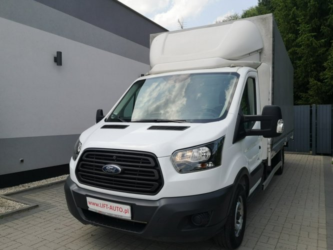 Ford Transit 2,0 TDCI 170 KM Klima Skrzynia + Plandeka Przedłużony Salon  FAK 23%