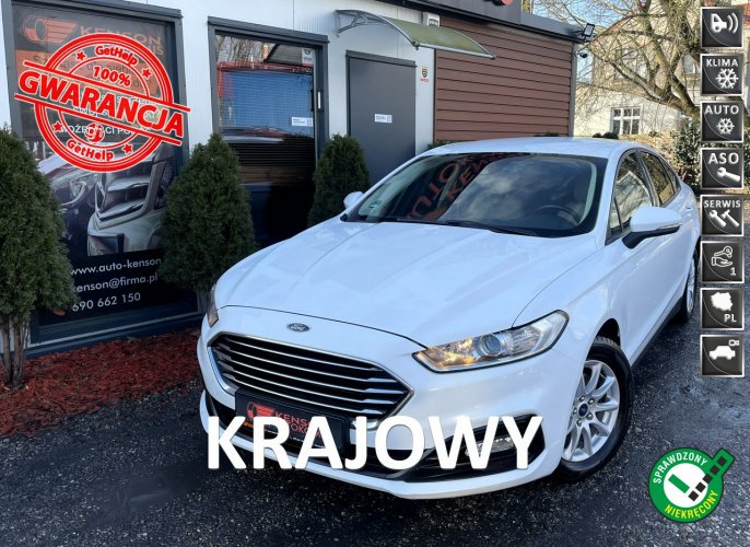 Ford Mondeo Salon Polska, ASO, Bezwypadkowy, Doinwestowany, Kamera cofania, Manual Mk5 (2014-)