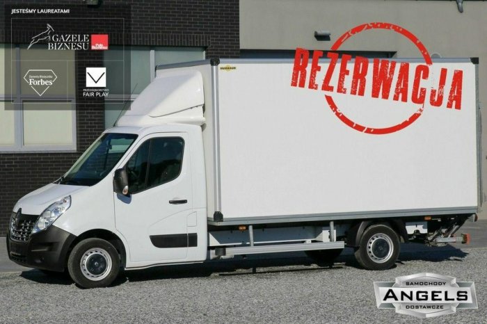 Renault Master 2.3 KONTENER + WINDA 750kg *SILNIK 1 TURBO* UDT w cenie / tempomat