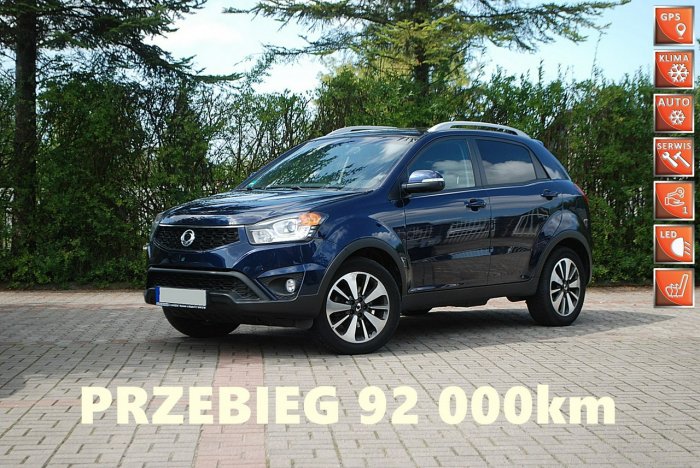 SsangYong Korando Ssangyong Korando. 2,0 diesel 150KM. Pierwszy właściciel. Gwarancja 12 III (2010-2016)