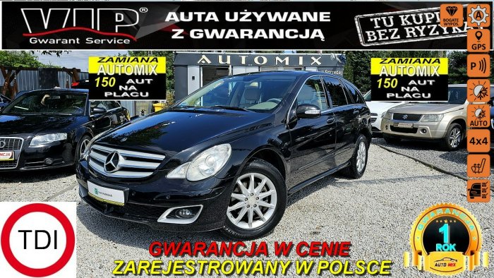 Mercedes R 320 Full opcja,3,0CDi 225KM,B.Niski Przebieg/Zarejestrowany GWARANCJA/Zami