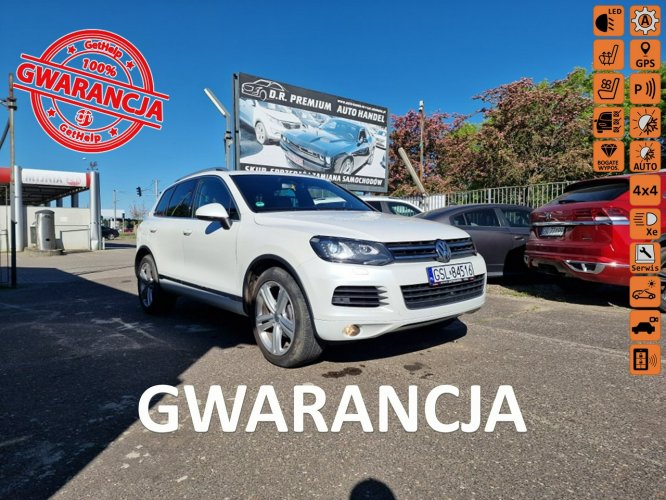 Volkswagen Touareg 3.0 TDI 245 KM, 4X4, Panorama, Automat, Kamery 360, LED, Navi, ZAMIANA II (2010-)