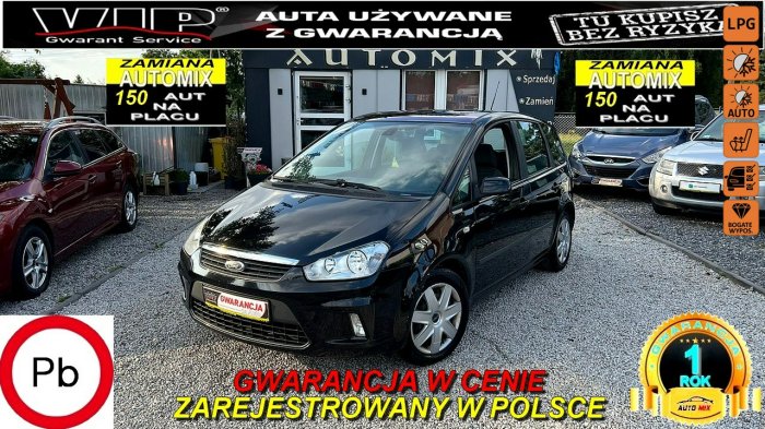 Ford Focus C-Max LIFT 1,8 benz.125KM  ! Panorama , Klima, GWARANCJA * Możliwa ZAMIANA