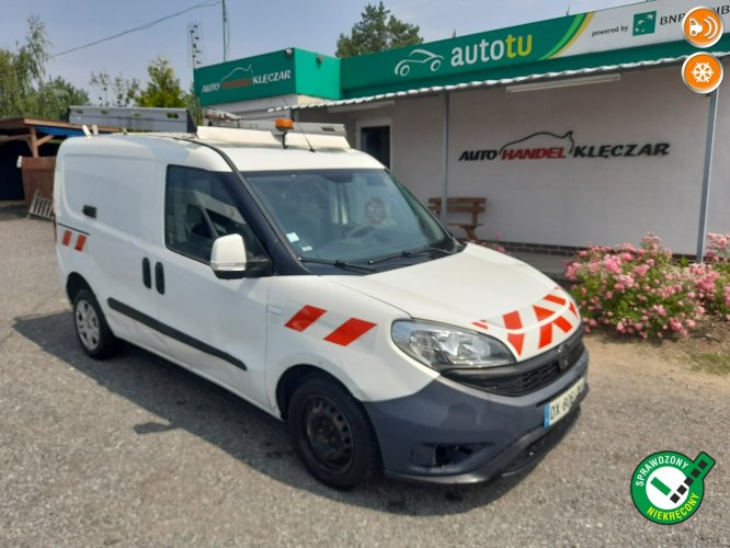 Fiat Doblo 1.3 JTD 90 kM, Klimatyzacja, bagażnik dachowy