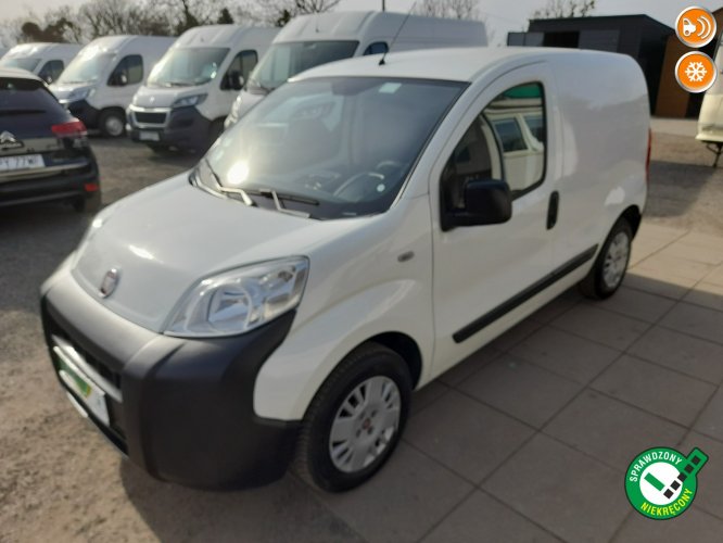 Fiat Fiorino 1.3 JTD 75 kM, klimatyzacja, tempomat, czujniki parkowania