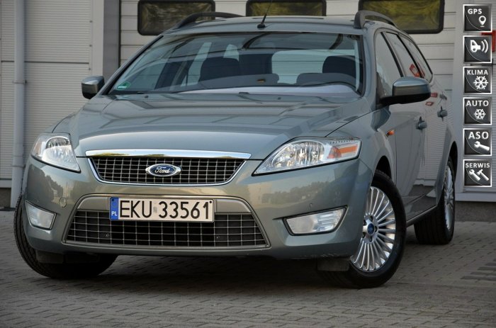 Ford Mondeo Zarejestrowane 2.0i 16V TITANIUM Serwis Navi Convers+ 2xParktronik Alu Mk4 (2007-2014)